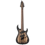 KX507MS-Pale-Moon KX Series Электрогитара мультимензурная 7-струнная, черная, Cort