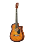 LF-3800CT-SB Фольковая гитара вырез HOMAGE