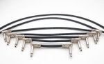 E46-JR-JR-0020-0 Кабель патч Jack угловой "таблетка", 20см, ZZcable
