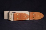 LS.P.C.004 Ремень для гитары, полиэстер, бежевый, LionStraps