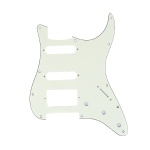 MX1382IV Пикгард для гитары Fender Stratocaster HSS, 3 слоя, слоновая кость, Musiclily