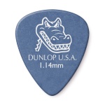417P1.14 Gator Grip Медиаторы, 12шт, толщина 1,14мм, Dunlop