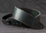 LS.BASS.002 Ремень для гитары, кожаный, черный, LionStraps