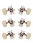 AOD-014CT Комплект одиночной колковой механики, со втулкой, никелированный, Alice