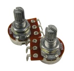 M281-2 Потенциометр громкости B500K (лин), 2шт, Musiclily