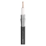600-0211 SC-Vector Plus DZ 1.2L/4.8DZ Soft PUR FRNC BLK Кабель коаксиальный 75Ом, 100м, Sommer Cable