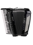 JH2012A-BLACK Аккордеон 41/120/13+6+1, черный, с футляром, Aurus