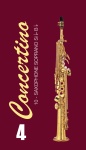 FR22SO08 Concertino Трости для саксофона сопрано No 4 (10шт), FedotovReeds