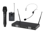WF-U2602HP Беспроводная микрофонная система, ручной и головной микрофон, Soundsation