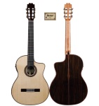 GS-Ziricote Gypsy Series Классическая гитара со звукоснимателем, Martinez