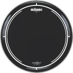 WB2-7MIL-22 Target Series Black Пластик для бас-барабана 22", черный, Williams