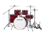 LC196-3 Accent Pro Барабанная установка, красная, 2 коробки, Ludwig