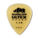 433P1.14 Ultex Sharp Медиаторы 6шт, толщина 1,14мм, Dunlop
