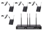 RWS-4BLV Беспроводная микрофонная система, 4 петличных микрофона, LAudio