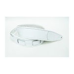 FL700005CU Leather Custom Ремень для гитары, кожаный, белый, Fidel