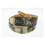 FL50022L Leather Ремень для гитары, кожаный, цвет ирбис, Fidel