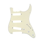 MX1388CM Пикгард для гитары Fender Stratocaster SSS, 3 слоя, кремовая, Musiclily