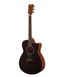 FS400C-SMB Гитара акустическая, с вырезом, черная, Yamaha