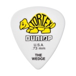424P.73 Tortex Wedge Медиаторы 12шт, толщина 0,73мм, Dunlop