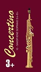 FR22SO06 Concertino Трости для саксофона сопрано No 3+ (10шт), FedotovReeds