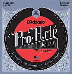 EJ45TT ProArte DynaCore Комплект струн для классической гитары, титан, норм. натяжение, D'Addario